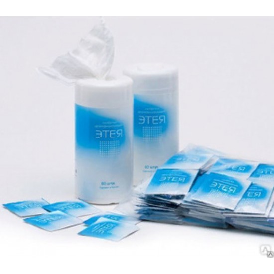 ЭТЕЯ ДЕЗИНФИЦИРУЮЩИЕ САЛФЕТКИ