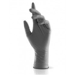 NitriMAX серые смотровые перчатки из нитрила