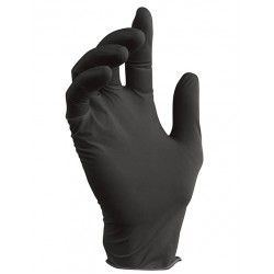 Nitrile черные смотровые перчатки