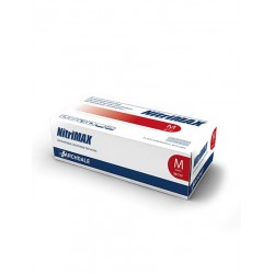 NitriMAX красные смотровые перчатки из нитрила
