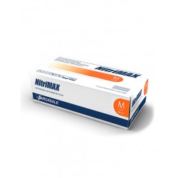 NitriMAX оранжевые смотровые перчатки