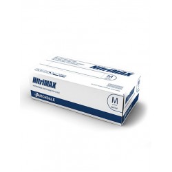 NitriMAX белые смотровые перчатки
