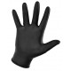 NitriMAX черные уплотненные медицинские перчатки