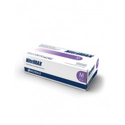 NitriMAX сиреневые смотровые перчатки