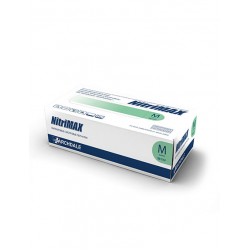 NitriMAX зеленые смотровые перчатки