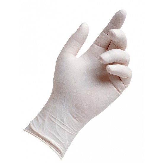 Nitrile белые смотровые перчатки