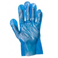 PolyMAX стандарт голубые полиэтиленовые перчатки