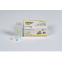 Фиксирующий рулонный пластырь на основе перфорированного прозрачного пластика