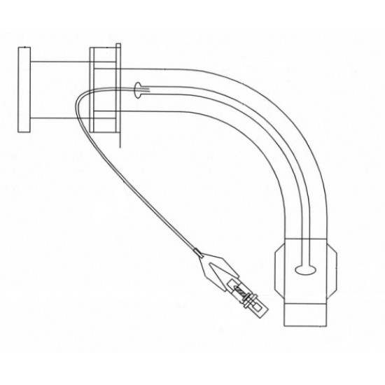 Эиртек Б Трахеостомическая трубка с обтуратором, с манжетой